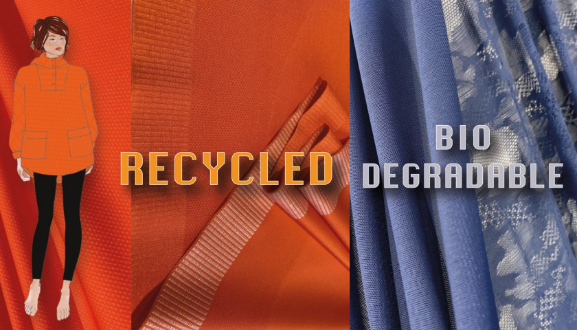 Best practice: Recycled and degradable fabrics